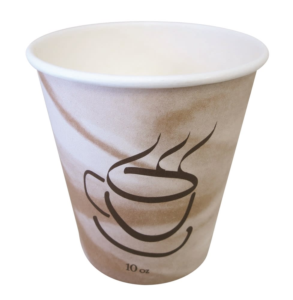 GuestSupply US | Gogo Coffee Design Squat Paper Hot Cup 10oz